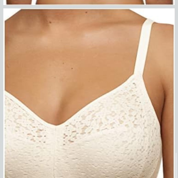 Chantelle Norah 36G Ivory Lace Longline Bra Supportive - Picture 2 of 5